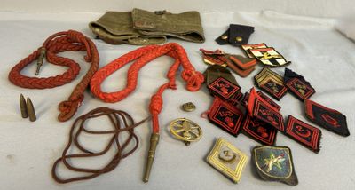 a lot of items that are on a table
