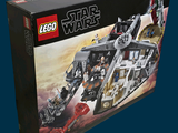a box with a lego star wars set inside of it