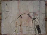 Quelqu'un est en train de dessiner un cheval sur une feuille de papier