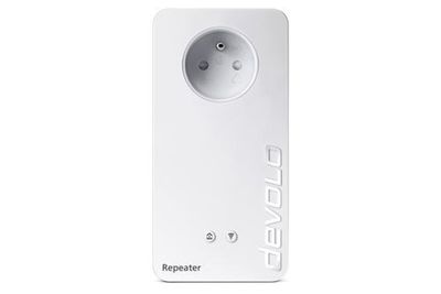 a close up of a white remote control with a white button
