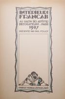 FOLLOT, Paul. Intérieurs français au Salon des artistes déco… (photo 2)
