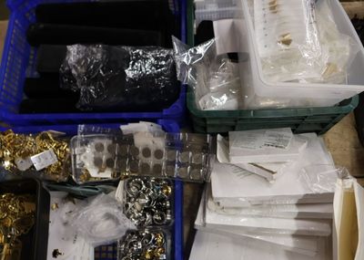 a lot of items that are sitting on a table