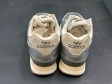 a close up of a pair of new balance shoes