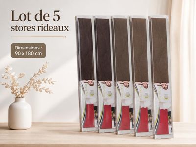 lot de 5 boîtes de rangement en carton, en carton, en carton, en carton, en