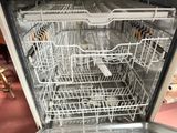 a dishwasher that has a lot of dishes inside of it