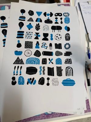 Jean SPEZIAL & divers 1 Lot de (+/-) 79 tirages en couleurs …