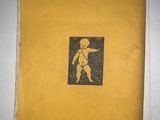a yellow book with a picture of a boy on it