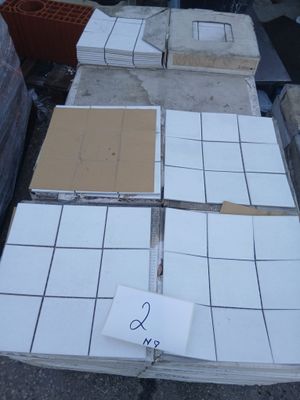 Lot de mosaïque Jasba coloris blanc format 30x30 cm, pour un…