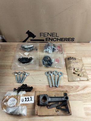 Lot de pièces( 2 plaquettes de frein arrière, 2 contacteur a…