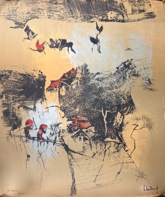 une image d'une image d'une peinture sur un mur