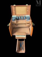 Nécessaire de toilette en box marron (photo 3)