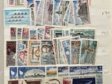 a book with a bunch of stamps on it