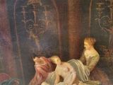 an image of a painting of a group of people in a room
