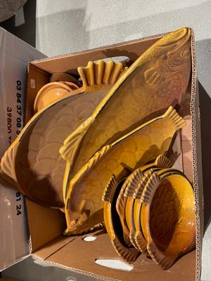 a box of food that is sitting on a table