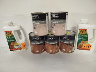 Lot de 7 - WOCA DENMARK ET LES ANCIENS ÉBÉNISTES - Cet ensem…