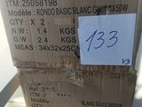 a cardboard box with a price tag on it sitting on top of a table