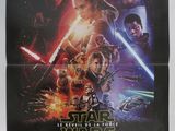une affiche du film « Star Wars : Le Réveil de la Force »