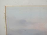 a picture of a painting on the wall of a room