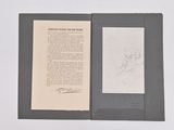 a picture of a book with a drawing on it