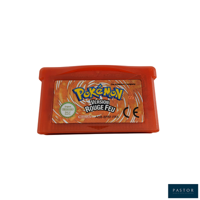 étui pour jeu Nintendo Game Boy Advance avec un logo Pokémon sur le devant