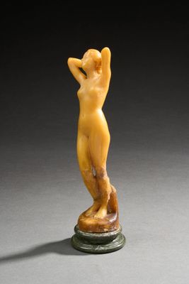 Alexandre ZEITLIN (1872 – 1946) « Réveil ». Sculpture en cir…