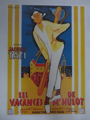 poster of a woman holding a tennis racquet and a tennis racquet