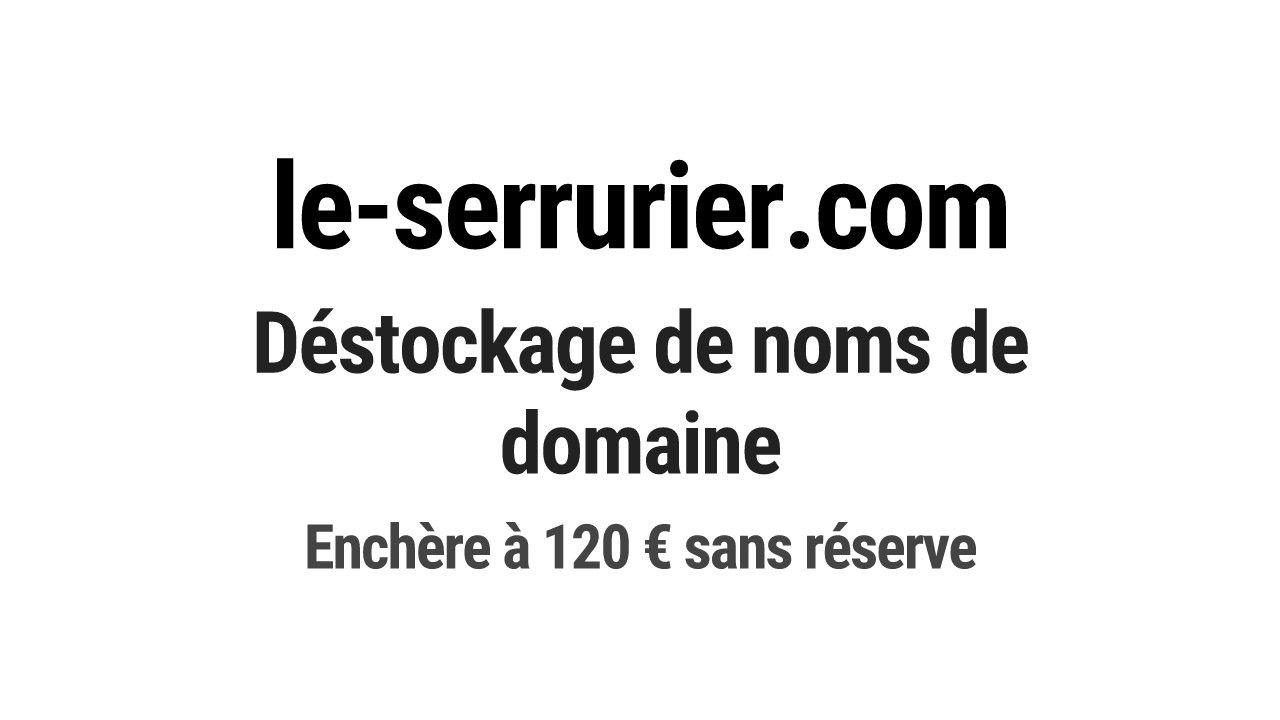 Destockage & Invendus