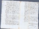 a close up of a piece of paper with writing on it