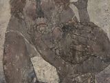 une image d'une peinture représentant une femme tenant un bébé