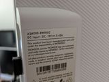 a close up of a white box with a label on it