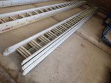 four ladders that are sitting on the floor