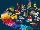 a lot of legos that are arranged in a circle