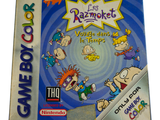 une boîte de jeu sur laquelle figure un jeu avec des personnages de dessins animés