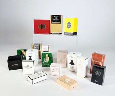 Guerlain, Christian Dior, Chanel.