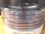 an image of a food processor on a wooden table