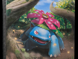 a picture of a picture of a pokemon with a flower on it ' s head