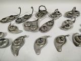 a lot of spoons that are sitting on a table