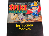 a book with a picture of a cartoon character on it
