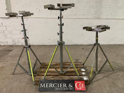 ELC EL400 - LOT DE 3 TREPIEDS POUR PROJECTEURS - Tva récupér…