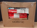 a cardboard box that has a lot of items inside of it