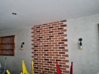 Lot comprenant 3 ardoises, un stop trottoir, 4 appliques lum… (photo 2)