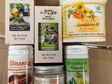 de nombreux types de produits de soins de la peau sur une boîte en carton