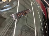 a sticker on the hood of a car that says vipario