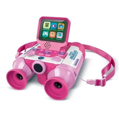10076-34 / Jumelles vidéo interactives Rose - VTECH - GENIUS XL - Rose