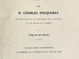 un vieux livre avec un titre en noir et blanc