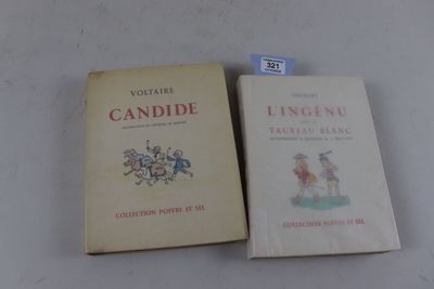 deux livres posés l'un à côté de l'autre sur une table