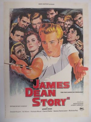 l'affiche du film « L'histoire de James Dean »