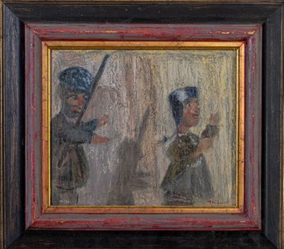 Hervé THIBAULT (né en 1944) Guignol et Gnafron - Photo 1