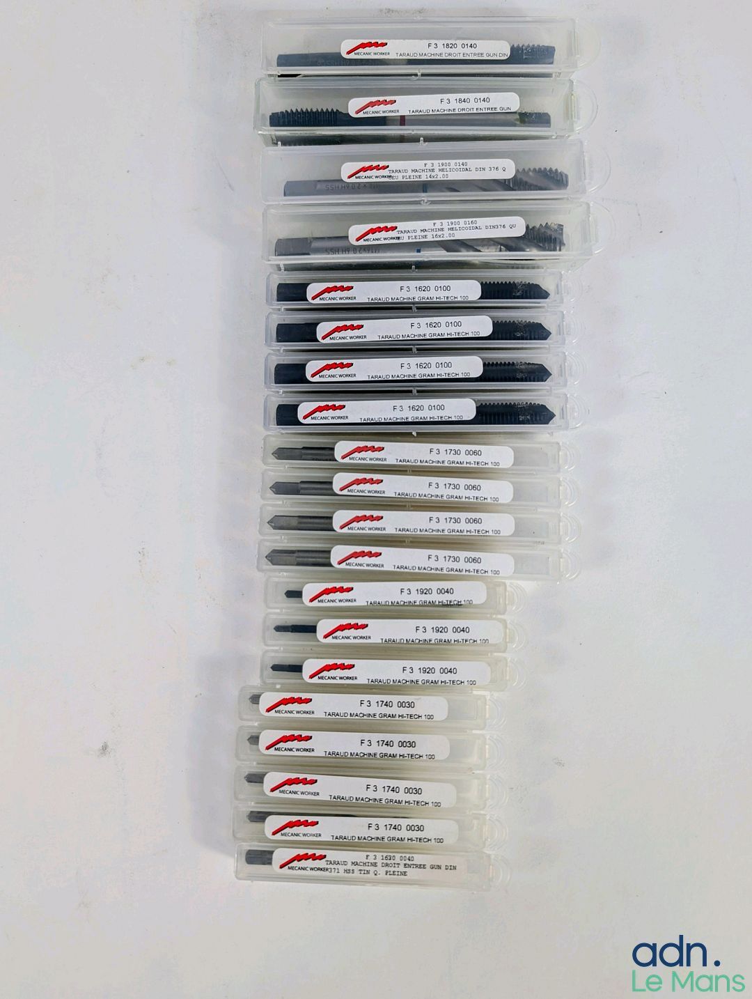 Lot de 20 tarauds machine. - Ce lot chez vous partout en Fra…