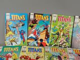 a lot of comic books on the table